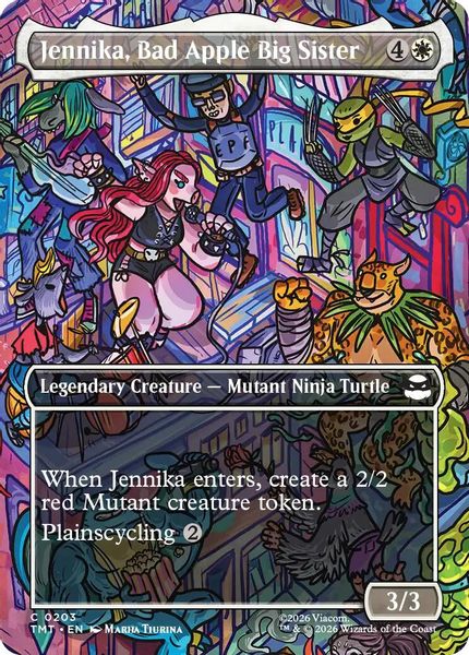 Jennika, Bad Apple Big Sister (Borderless) - Teenage Mutant Ninja Turtles