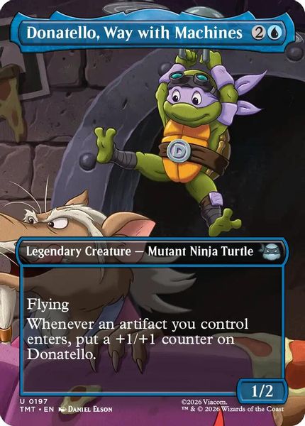 Donatello, Way with Machines (Borderless) - Teenage Mutant Ninja Turtles