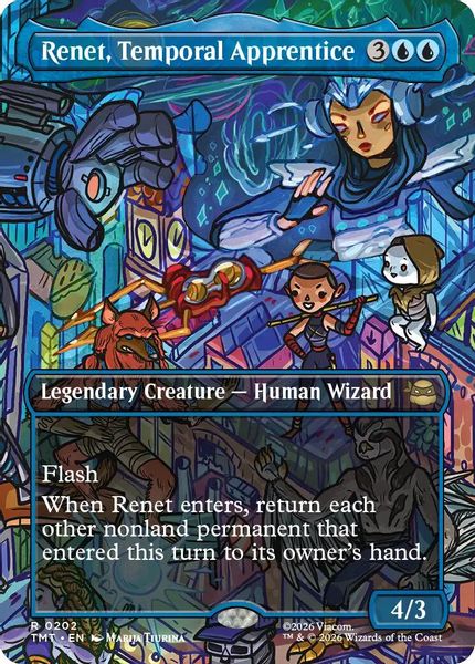 Renet, Temporal Apprentice (Borderless) - Teenage Mutant Ninja Turtles