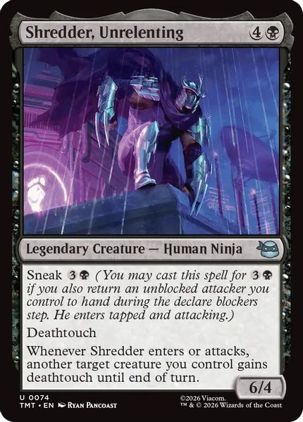 Shredder, Unrelenting - Teenage Mutant Ninja Turtles
