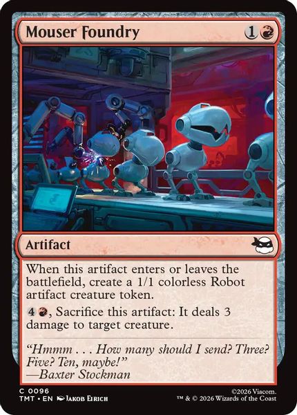 Mouser Foundry - Teenage Mutant Ninja Turtles
