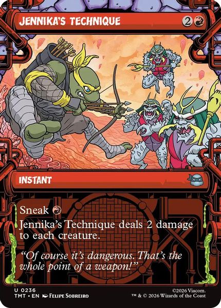 Jennika's Technique (Showcase) - Teenage Mutant Ninja Turtles
