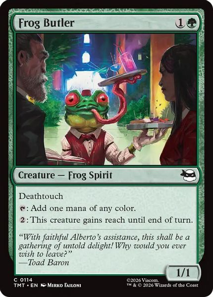 Frog Butler - Teenage Mutant Ninja Turtles