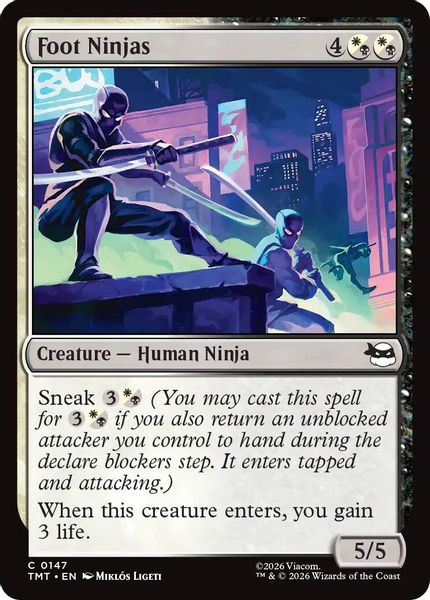 Foot Ninjas - Teenage Mutant Ninja Turtles