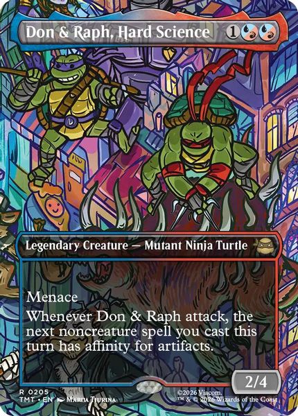 Don & Raph, Hard Science (Borderless) - Teenage Mutant Ninja Turtles