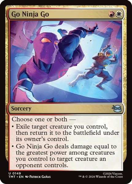 Go Ninja Go - Teenage Mutant Ninja Turtles