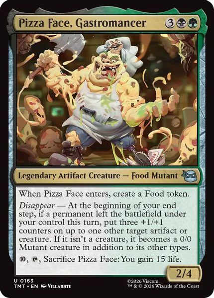 Pizza Face, Gastromancer - Teenage Mutant Ninja Turtles