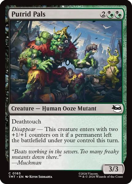 Putrid Pals - Teenage Mutant Ninja Turtles