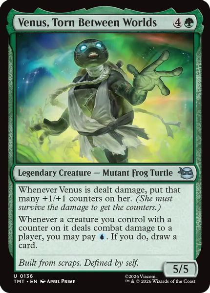 Venus, Torn Between Worlds - Teenage Mutant Ninja Turtles
