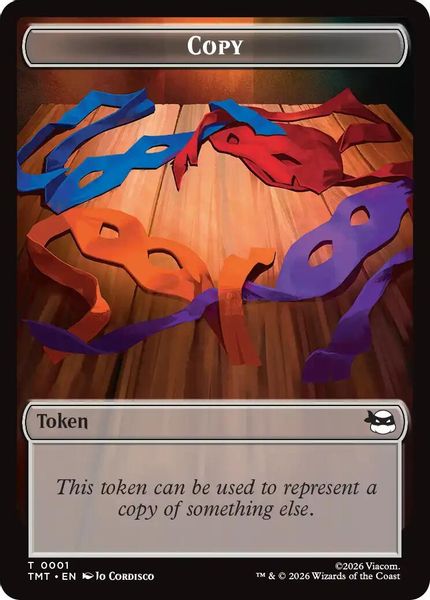 Copy // Mutagen Double-Sided Token - Teenage Mutant Ninja Turtles