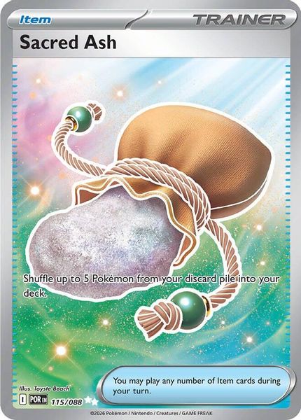 Sacred Ash 115/088 - Mega Evolução – Equilíbrio Perfeito (ME03: Perfect Order)