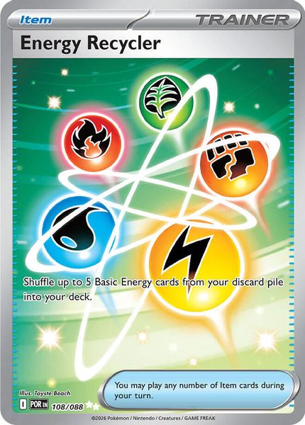 Energy Recycler 108/088 - Mega Evolução – Equilíbrio Perfeito (ME03: Perfect Order)
