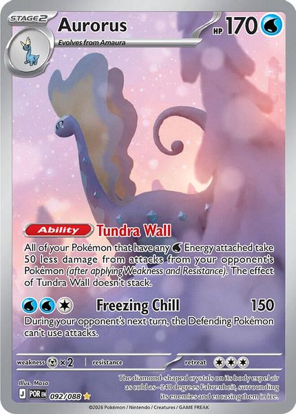 Aurorus 092/088 - Mega Evolução – Equilíbrio Perfeito (ME03: Perfect Order)