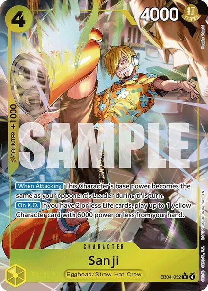 Sanji (EB04-052) (Alternate Art)
