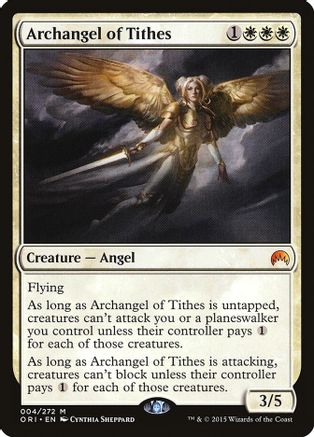 Archangel of Tithes - Magic Origins - Magic: The Gathering