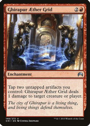 Ghirapur Aether Grid - Magic Origins - Magic: The Gathering