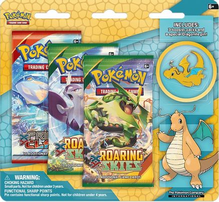 Pokémon XY Roaring Skies Booster Pack Trading Card Game 