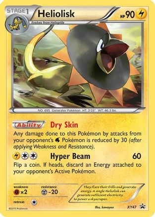 XY Promos Heliolisk #XY47