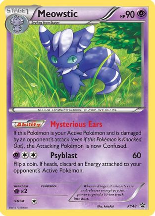 XY Promos Meowstic #XY48