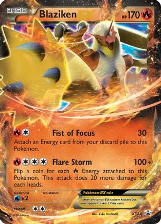 XY Promos Blaziken EX #XY54