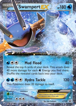 XY Promos Swampert EX #XY55