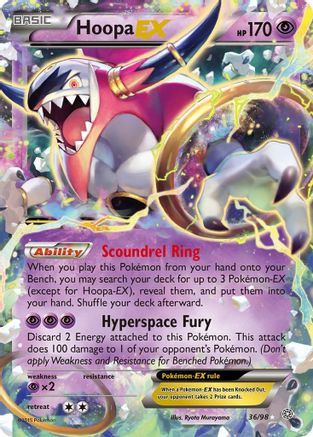 XY - Ancient Origins Hoopa EX #36