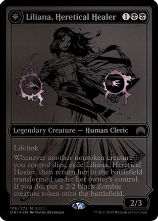 Liliana, Heretical Healer (SDCC 2015 Exclusive)