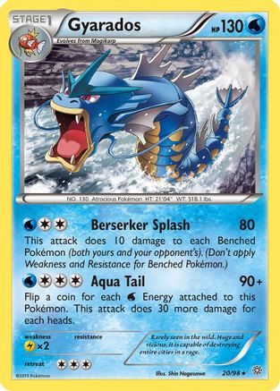 XY - Ancient Origins Gyarados (20) #20