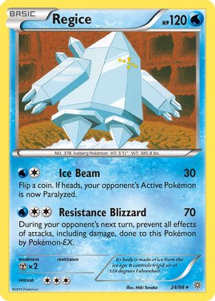 XY - Ancient Origins Regice #24