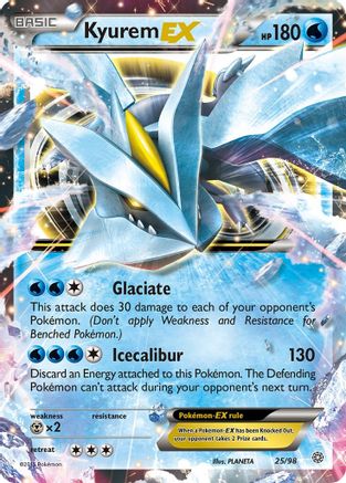 XY - Ancient Origins Kyurem EX #25