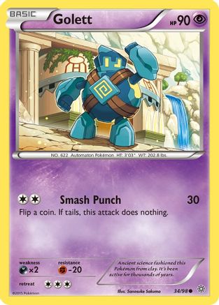 XY - Ancient Origins Golett #34