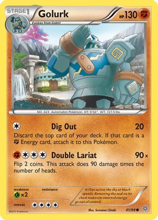 XY - Ancient Origins Golurk (41) #41