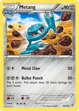 XY - Ancient Origins Metang #48