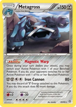 XY - Ancient Origins Metagross (49) #49