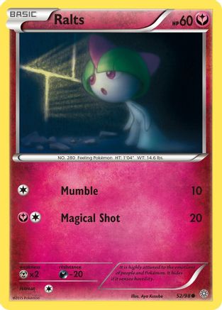 XY - Ancient Origins Ralts #52