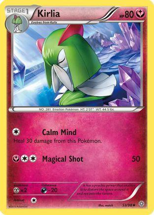 XY - Ancient Origins Kirlia #53