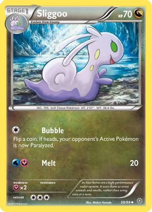 XY - Ancient Origins Sliggoo #59