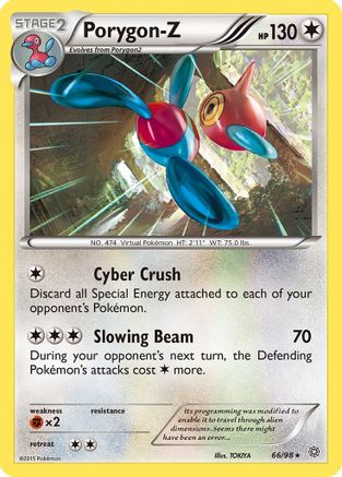 XY - Ancient Origins Porygon-Z (66) #66