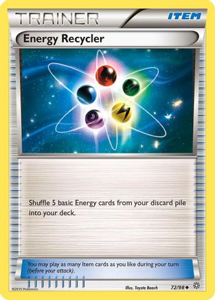 XY - Ancient Origins Energy Recycler #72
