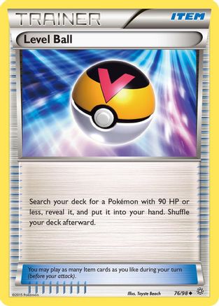 XY - Ancient Origins Level Ball #76