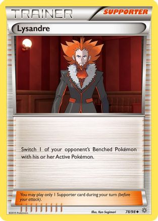 XY - Ancient Origins Lysandre #78