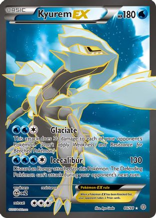 XY - Ancient Origins Kyurem EX (86 Full Art) #86
