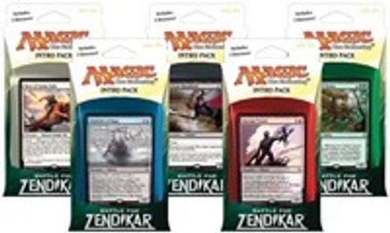 Battle for Zendikar Intro Pack Set of 5