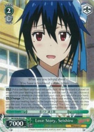 Weiss Schwarz TCG NISEKOI False Love PROMO ADVERTISING POSTER 8/19/2016