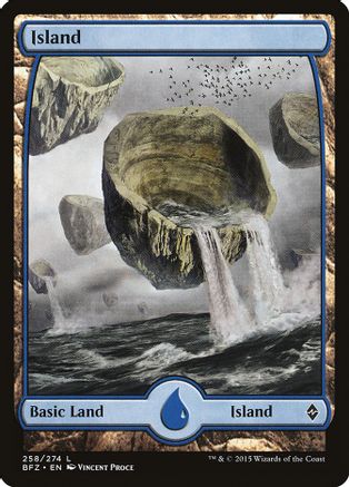 Island (258) - Full Art