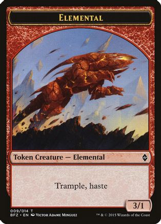 Elemental Token (009)