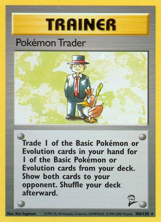 Base Set 2 Pokemon Trader #106