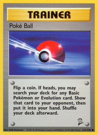 Base Set 2 Poke Ball #121