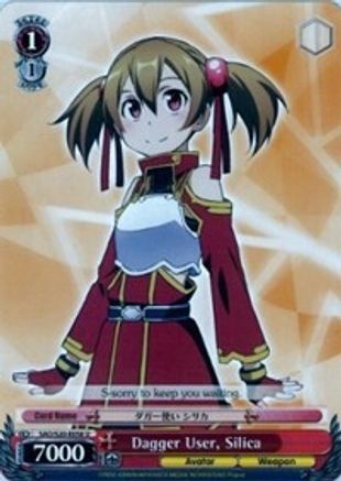 Dagger User, Silica - Sword Art Online - Weiss Schwarz