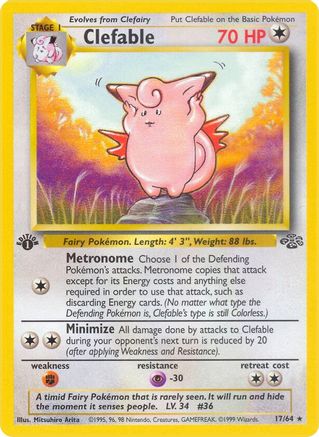 Jungle Clefable (17) #17